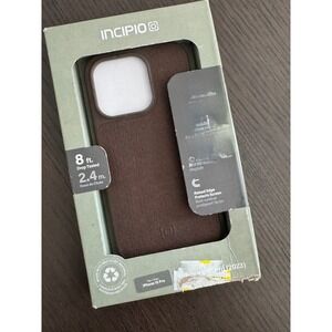 Incipio Cru Protective Case iPhone 15 Pro Brown MagSafe 8ft Drop Protection